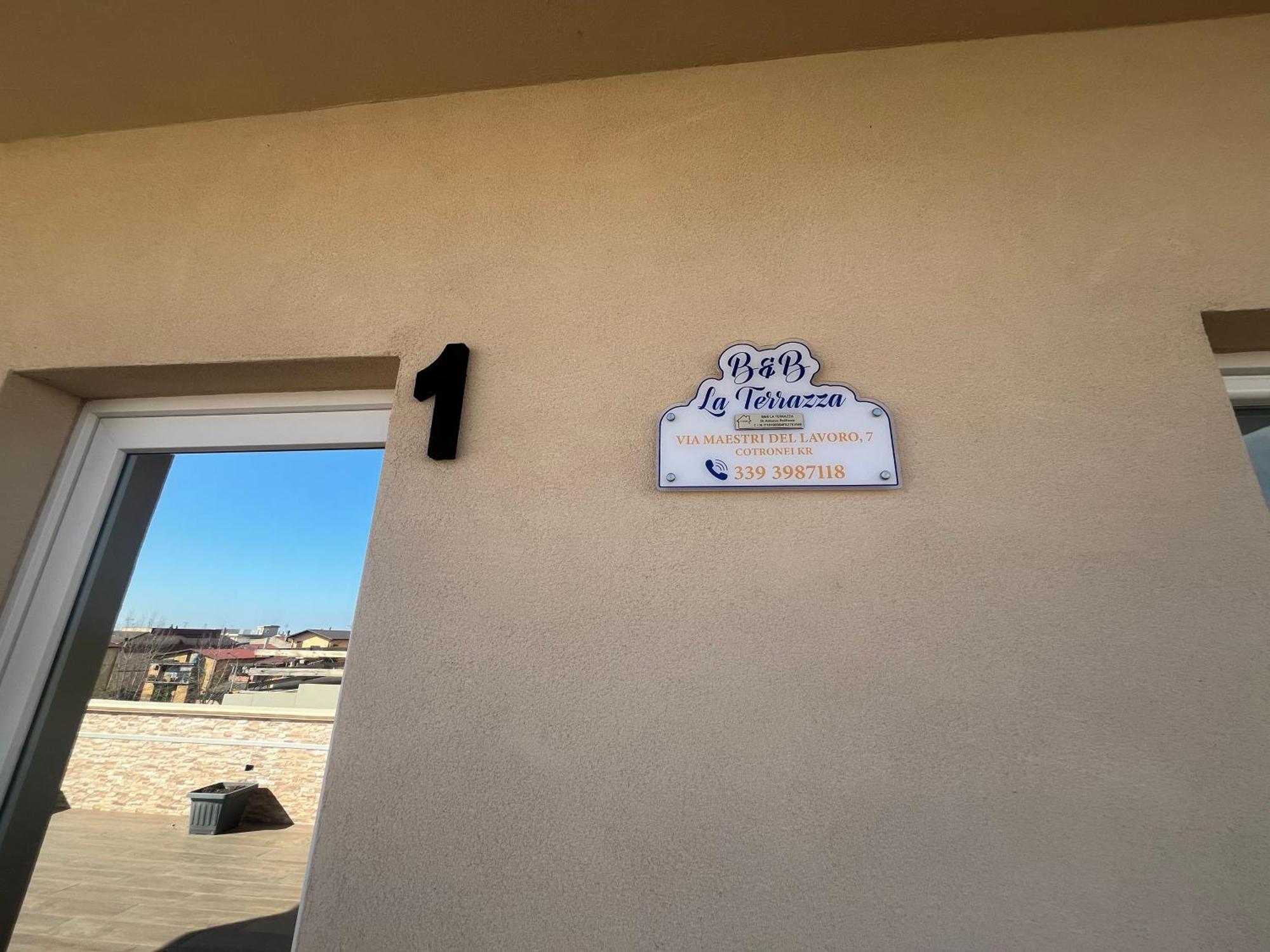 B&B La Terrazza Polifrone Cotronei Екстериор снимка